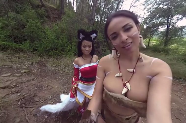 Anissa Kate cosplaying League of Legends