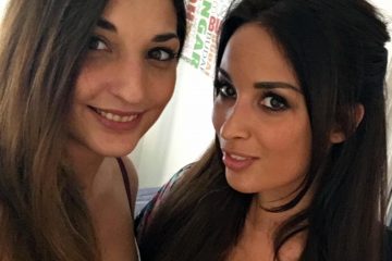 Lesbian sex in bed with Anissa Kate and Jimena Lago